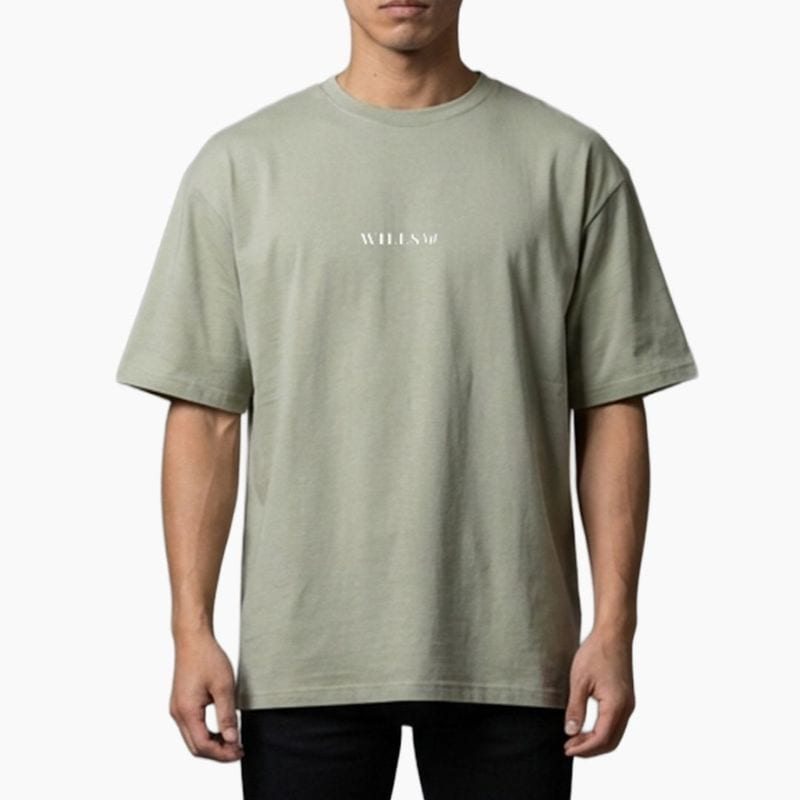 CORE OVERSIZE TEE - SAGE