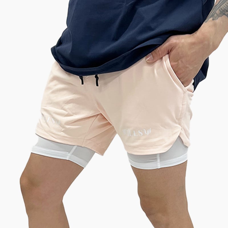 HYBRID LINER SHORTS - PINK