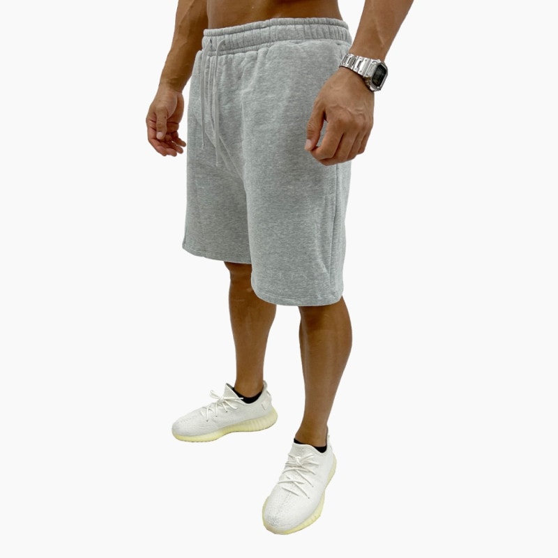 ESSENTIALS SWEATSHORT - GRAY