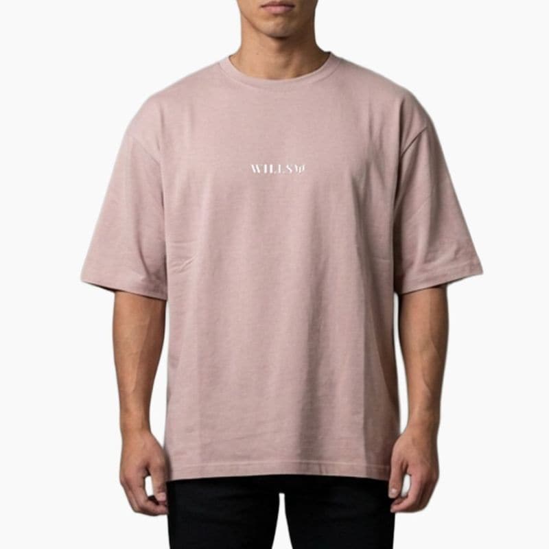 CORE OVERSIZE TEE - LIGHT PURPLE
