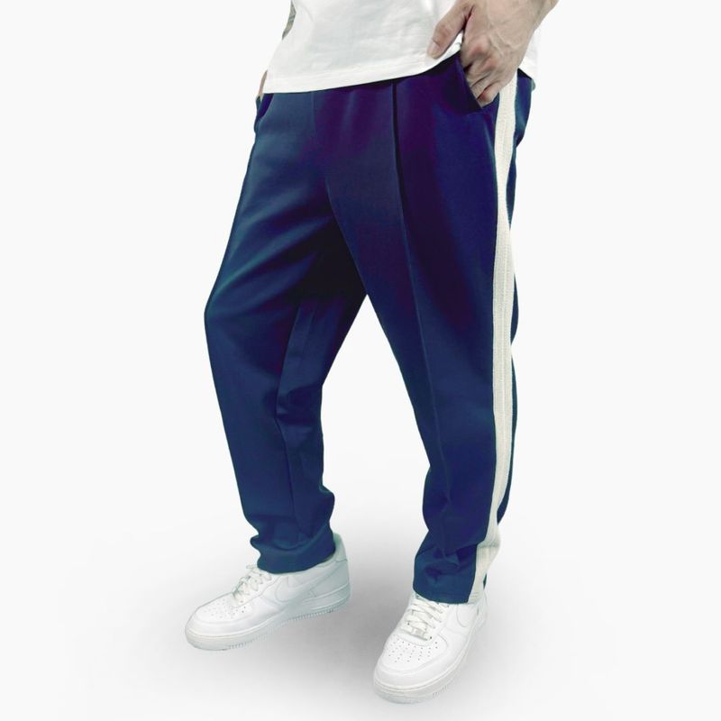 STITCHED TRACKPANT - NAVY