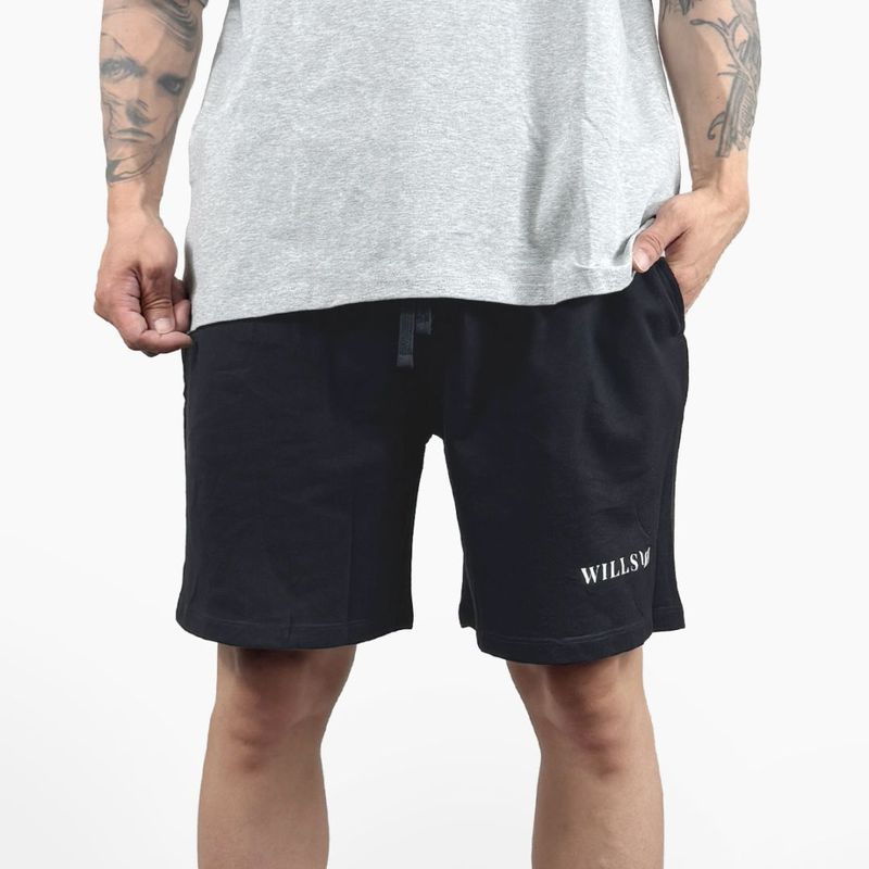 SWEAT SHORTS - Black(ɳBlack)