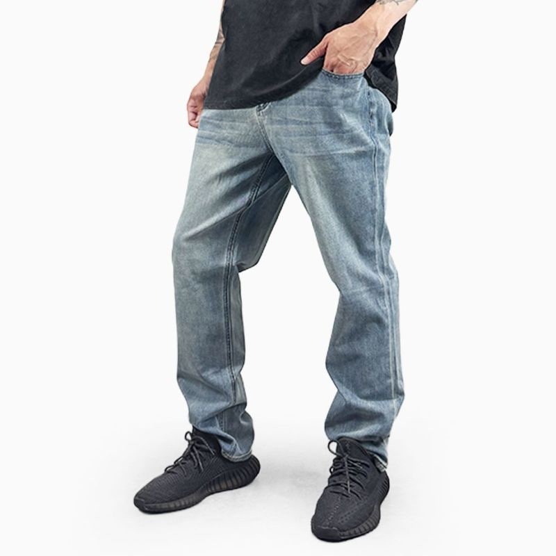 SUPER STRETCH JEANS - REGULAR FIT - LIGHT BLUE
