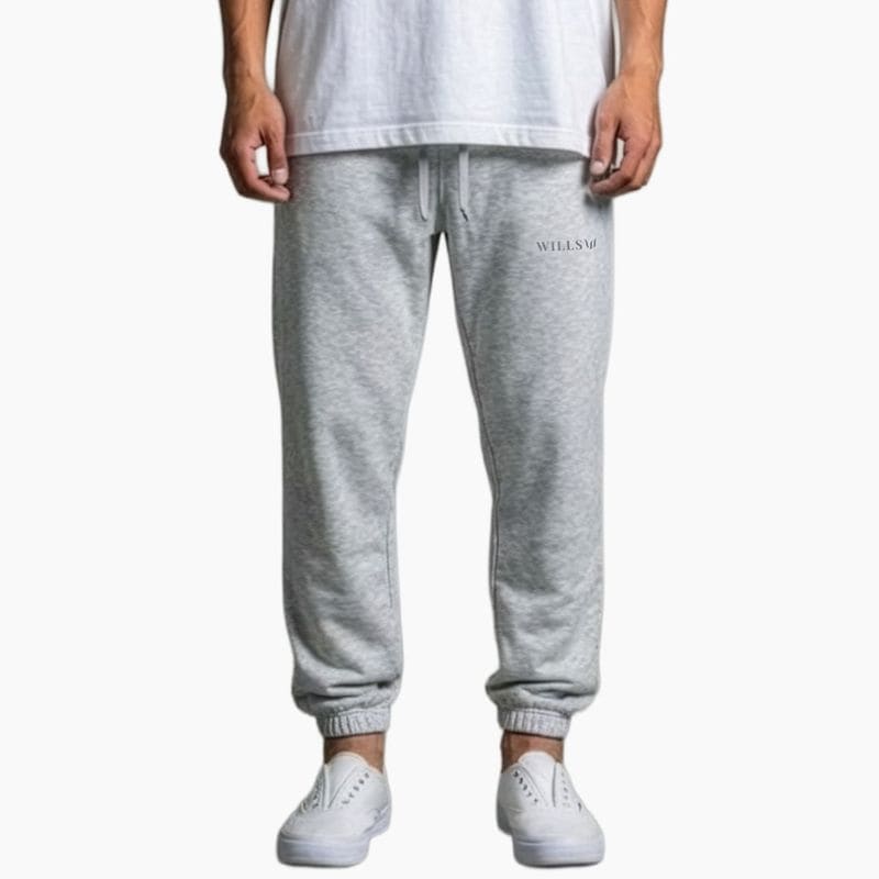 RELAXED REFLECT PANTS - GRAY