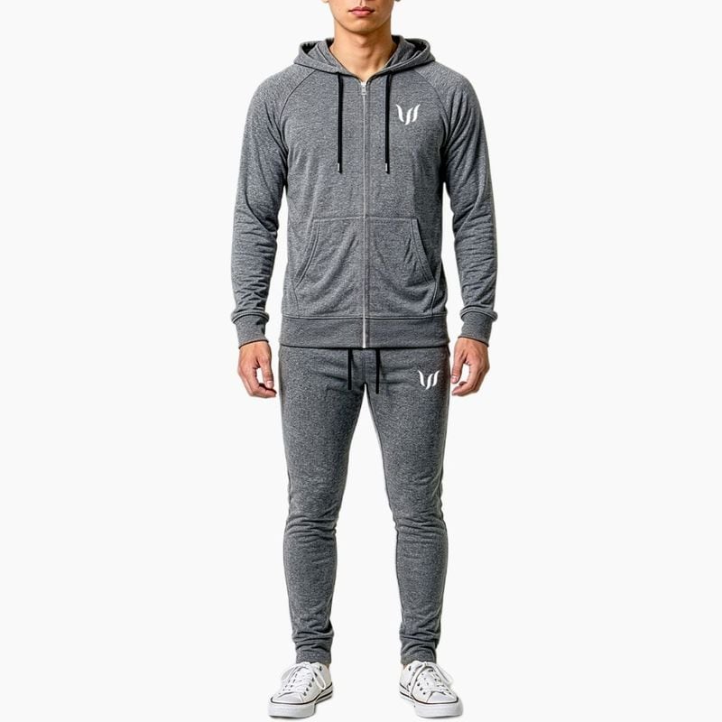 SP "ZIP HOODIE + JOGGER PANTS" SET UP  - CHARCOAL GRAY