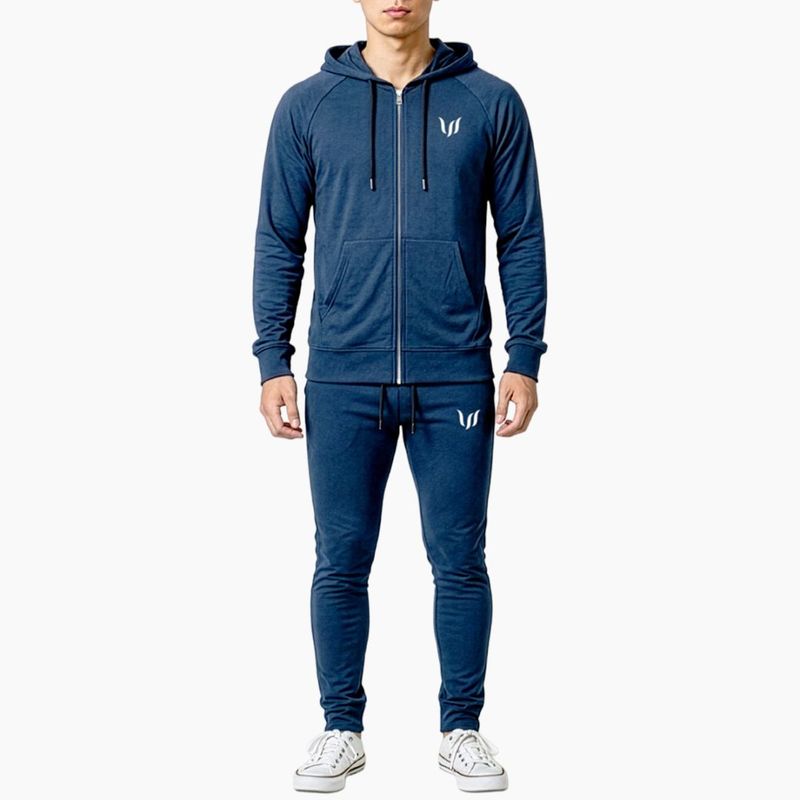 SP "ZIP HOODIE + JOGGER PANTS" SET UP  - NAVY