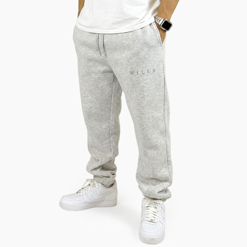 ESSENTIALS REFLECT PANTS - GRAY