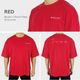 ��I CAN DO IT�� OVERSIZED TEE - RED