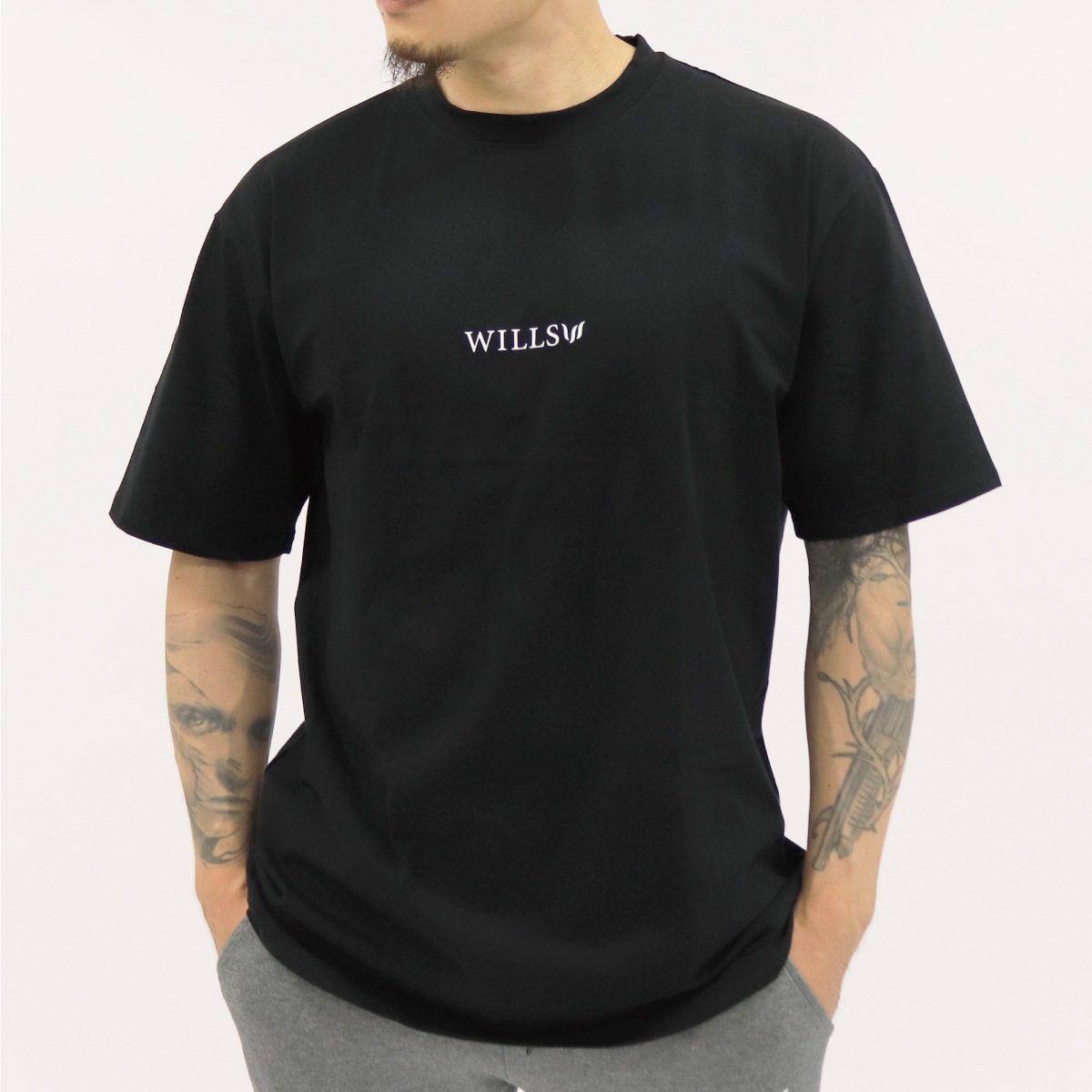 OVERSIZE TEE - BLACK