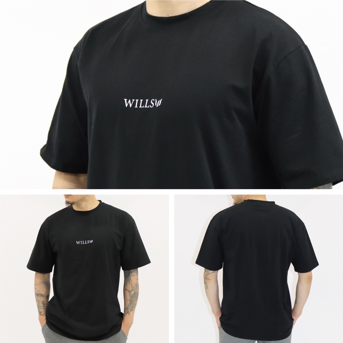 OVERSIZE TEE - BLACK