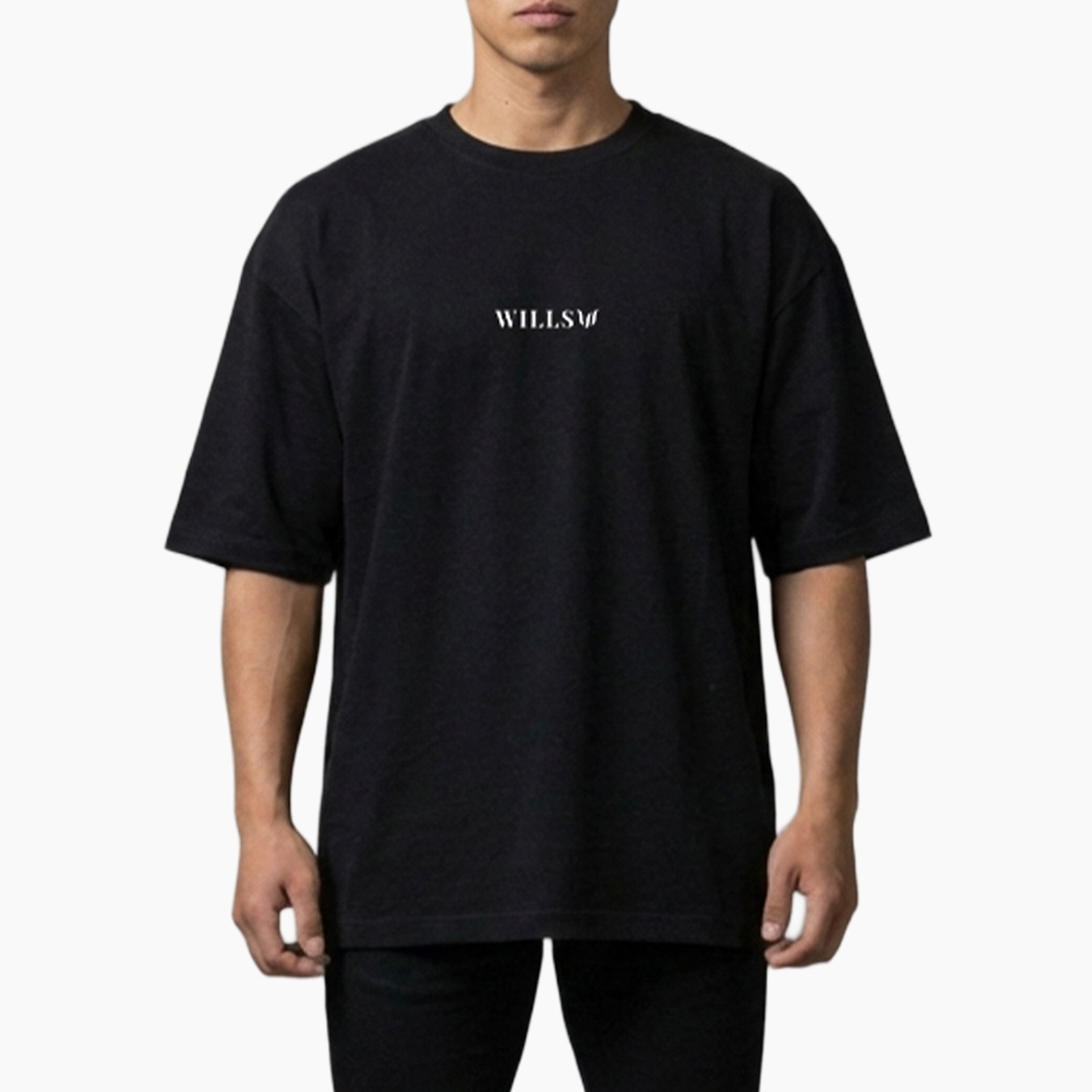 CORE OVERSIZE TEE - BLACK
