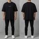 CORE OVERSIZE TEE - BLACK