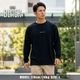 CORE OVERSIZE LONG SLEEVE TEE - BLACK