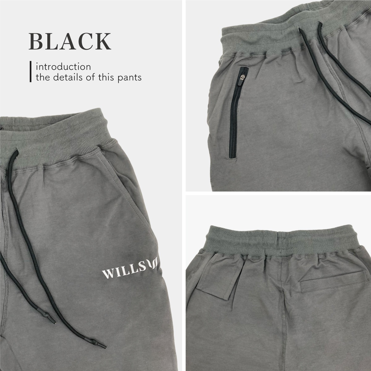 ACTIVE UTILITY JOGGER - DARK GRAY