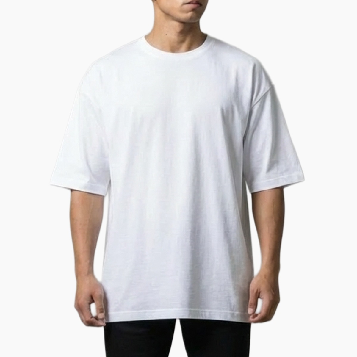 COTTON OVERSIZED T-SHIRT - WHITE