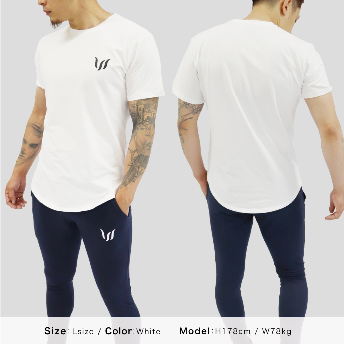 SP T-SHIRT - WHITE ���饦���