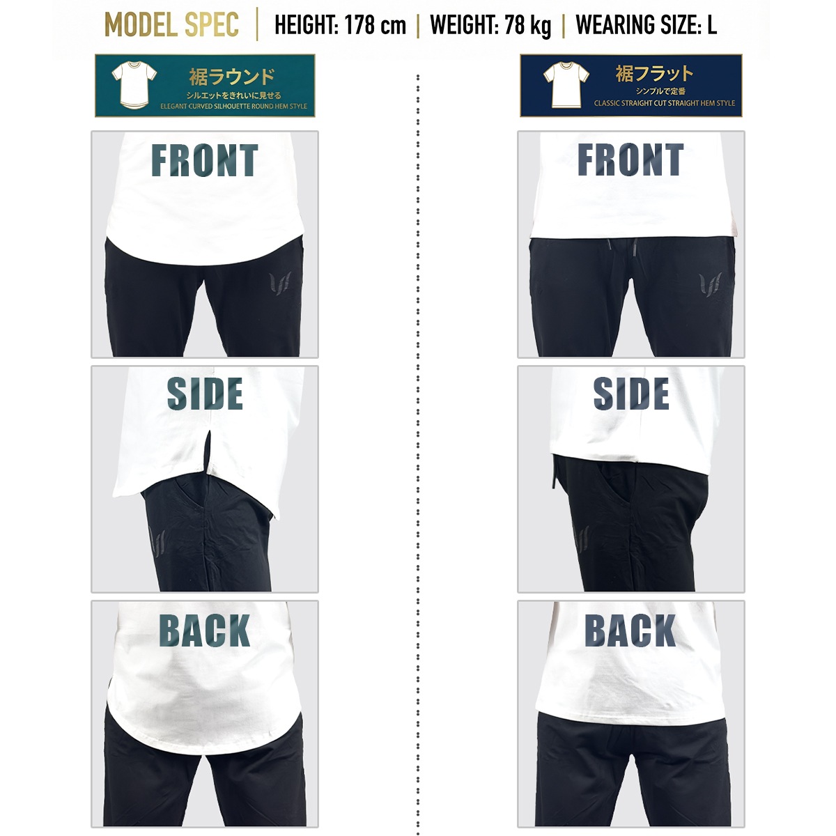 SP T-SHIRT - NAVY ���饦���