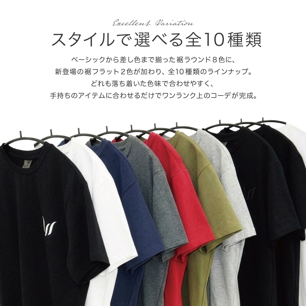SP T-SHIRT - NAVY ���饦���