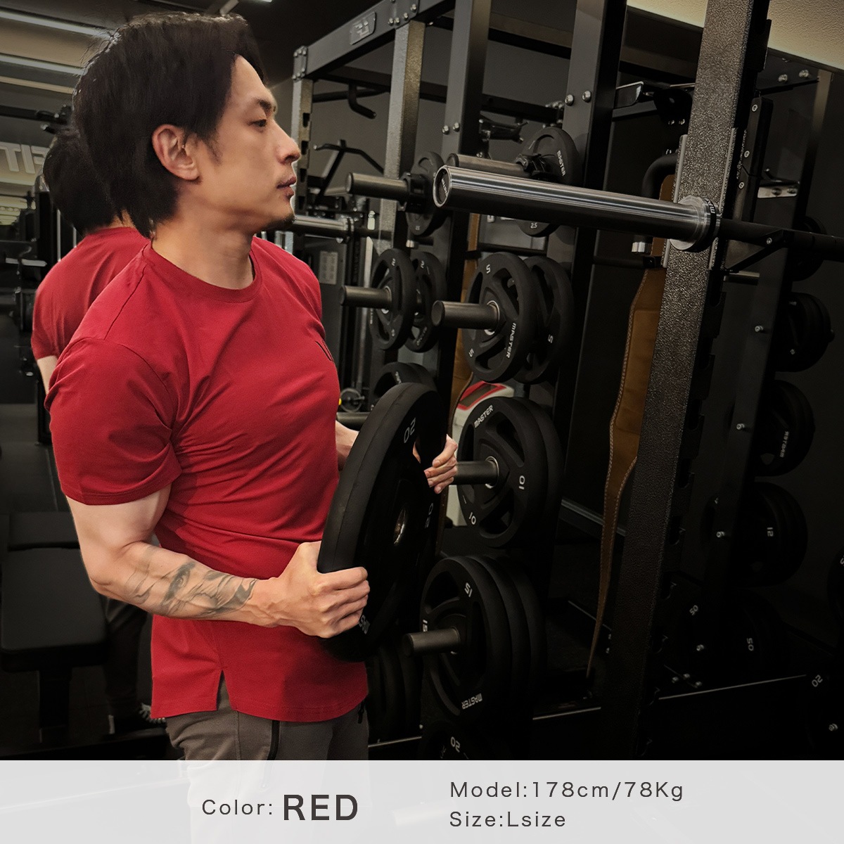 SP T-SHIRT - RED ���饦���
