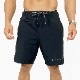 WIDE UTILITY SHORTS - BLACK