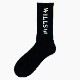 STANDARD LOGO SOCKS - BLACK