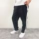 STITCHED TRACKPANT - BLACK