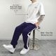 STITCHED TRACKPANT - NAVY