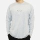 OVERSIZE LONG SLEEVE TEE - GRAY