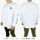 MEDIEVAL LOGO OVERSIZE LONG SLEEVE - WHITE