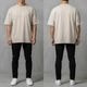 CORE OVERSIZE TEE - KHAKI