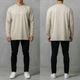 CORE OVERSIZE LONG SLEEVE TEE - KHAKI