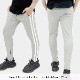 2 LINE STRETCH PANTS - GRAY