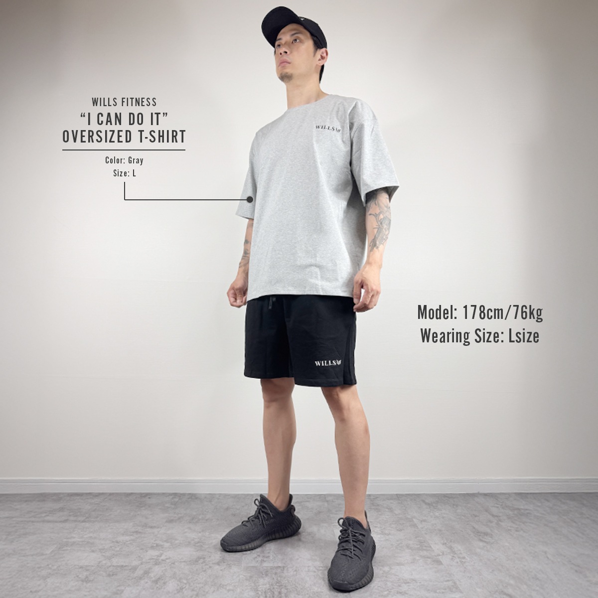 SWEAT SHORTS - Black(ɳBlack)
