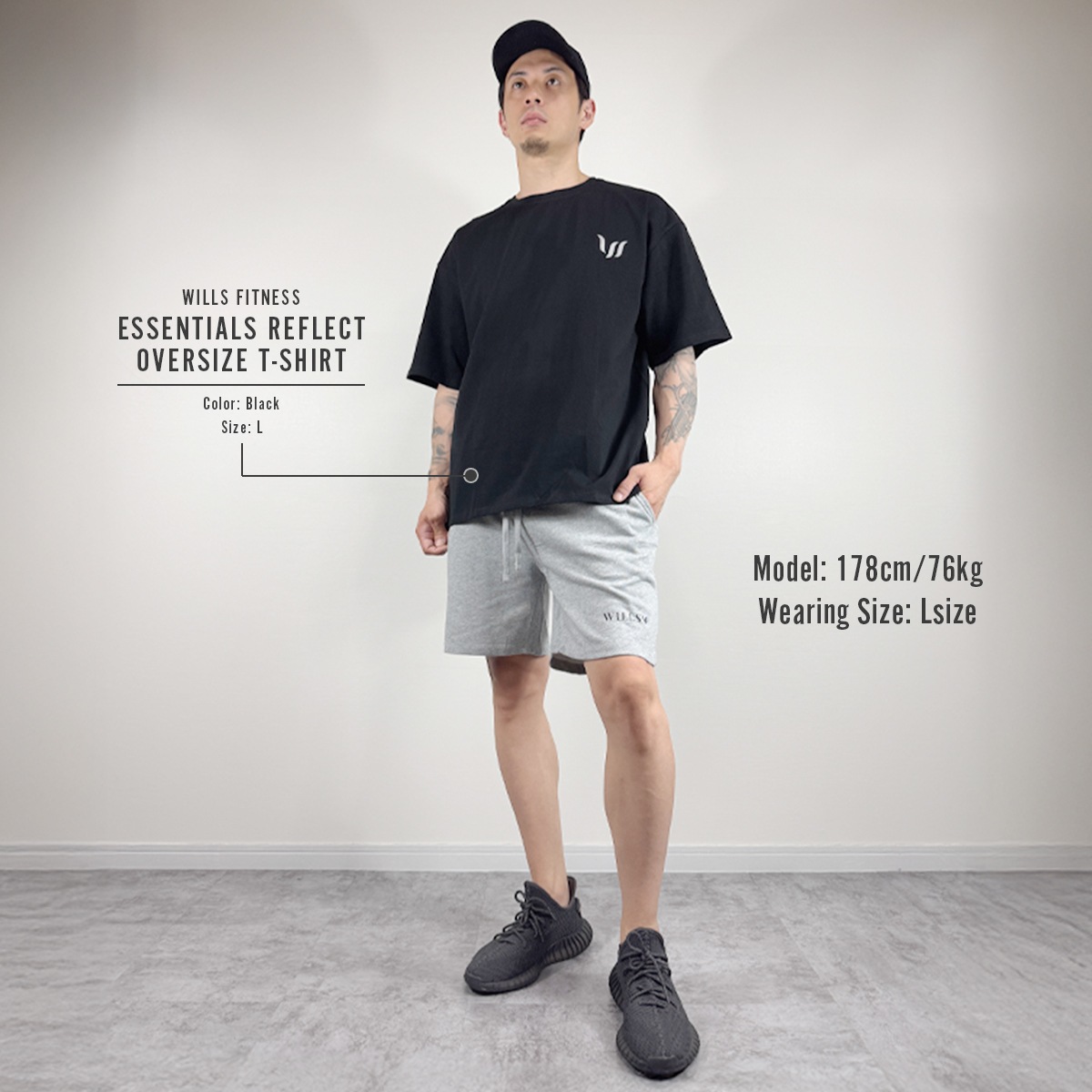 SWEAT SHORTS - Gray(ɳGray)