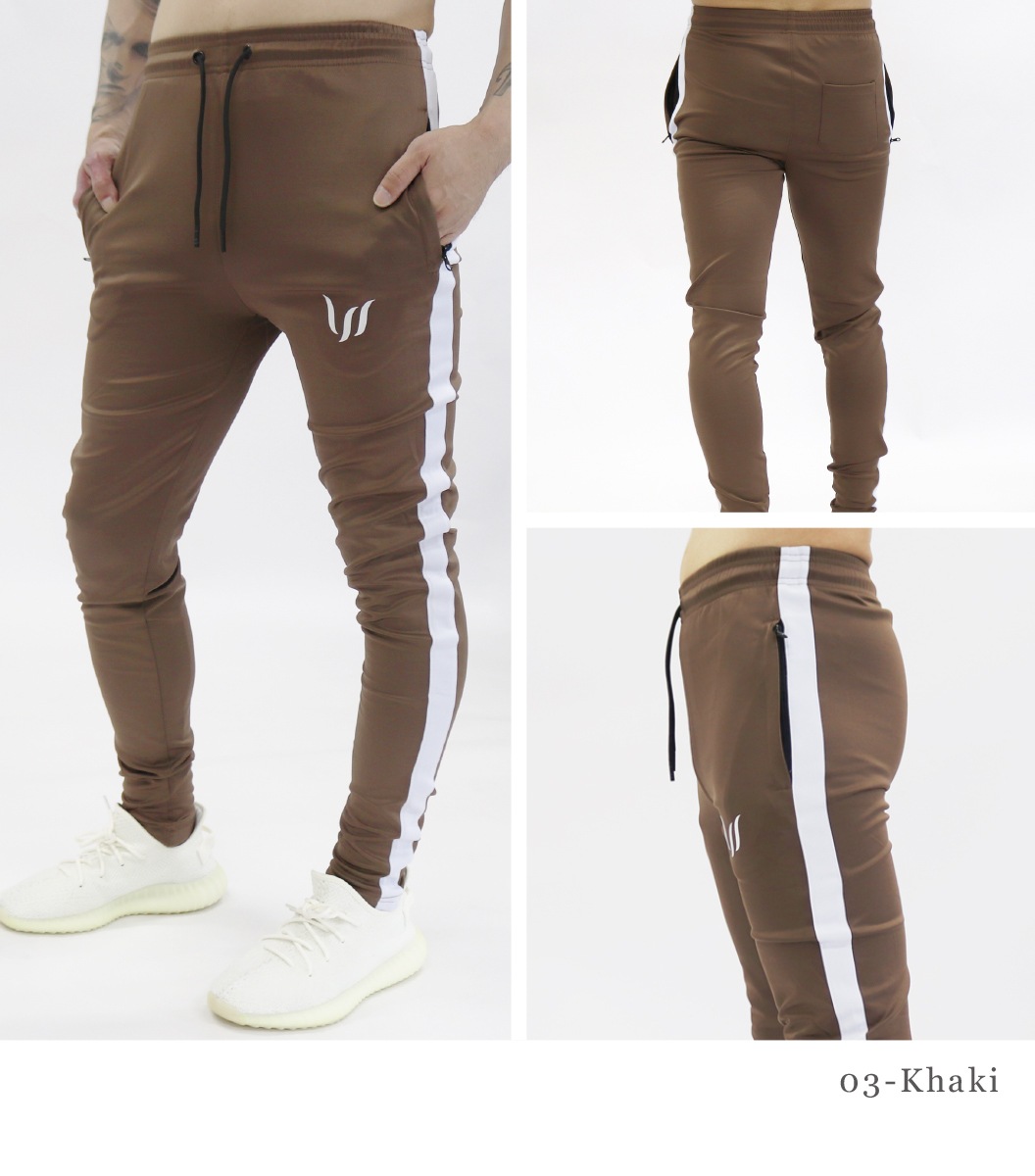 STRIKE TAPERED JOGGER - KHAKI