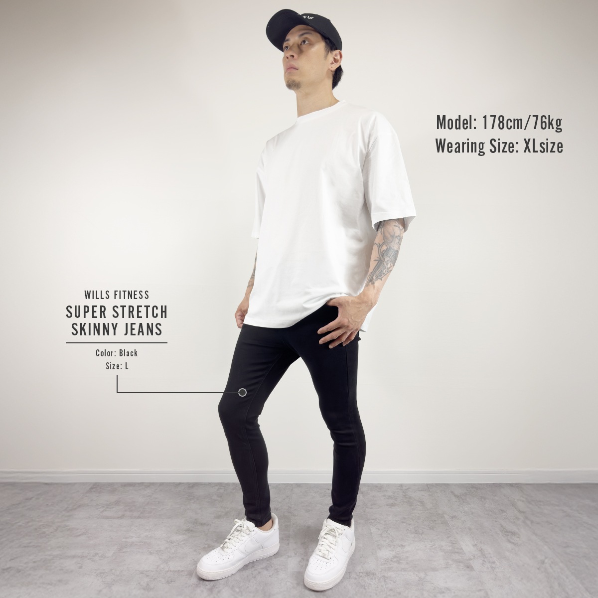 5.6oz COTTON OVERSIZED T-SHIRT - WHITE