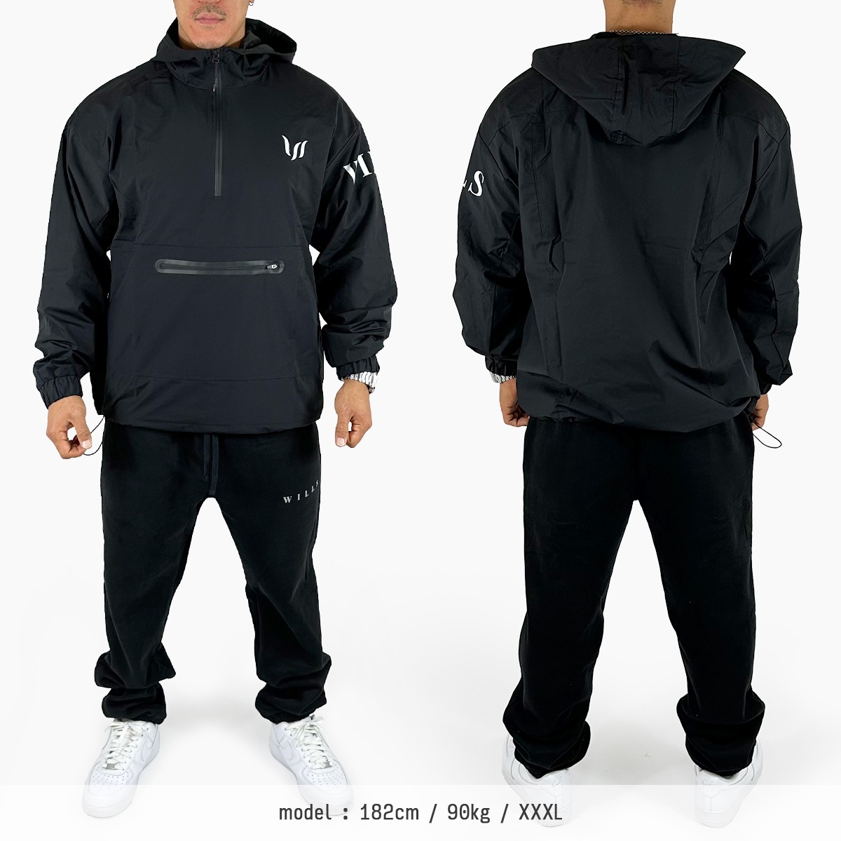 ANORAK JACKET - BLACK