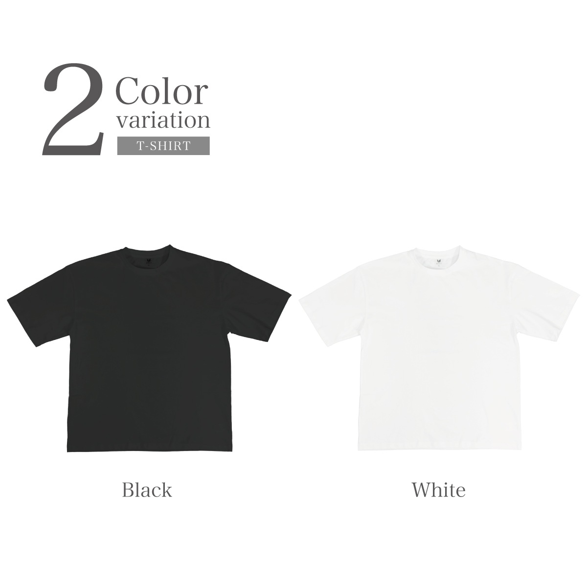 5.6oz COTTON OVERSIZED T-SHIRT - BLACK