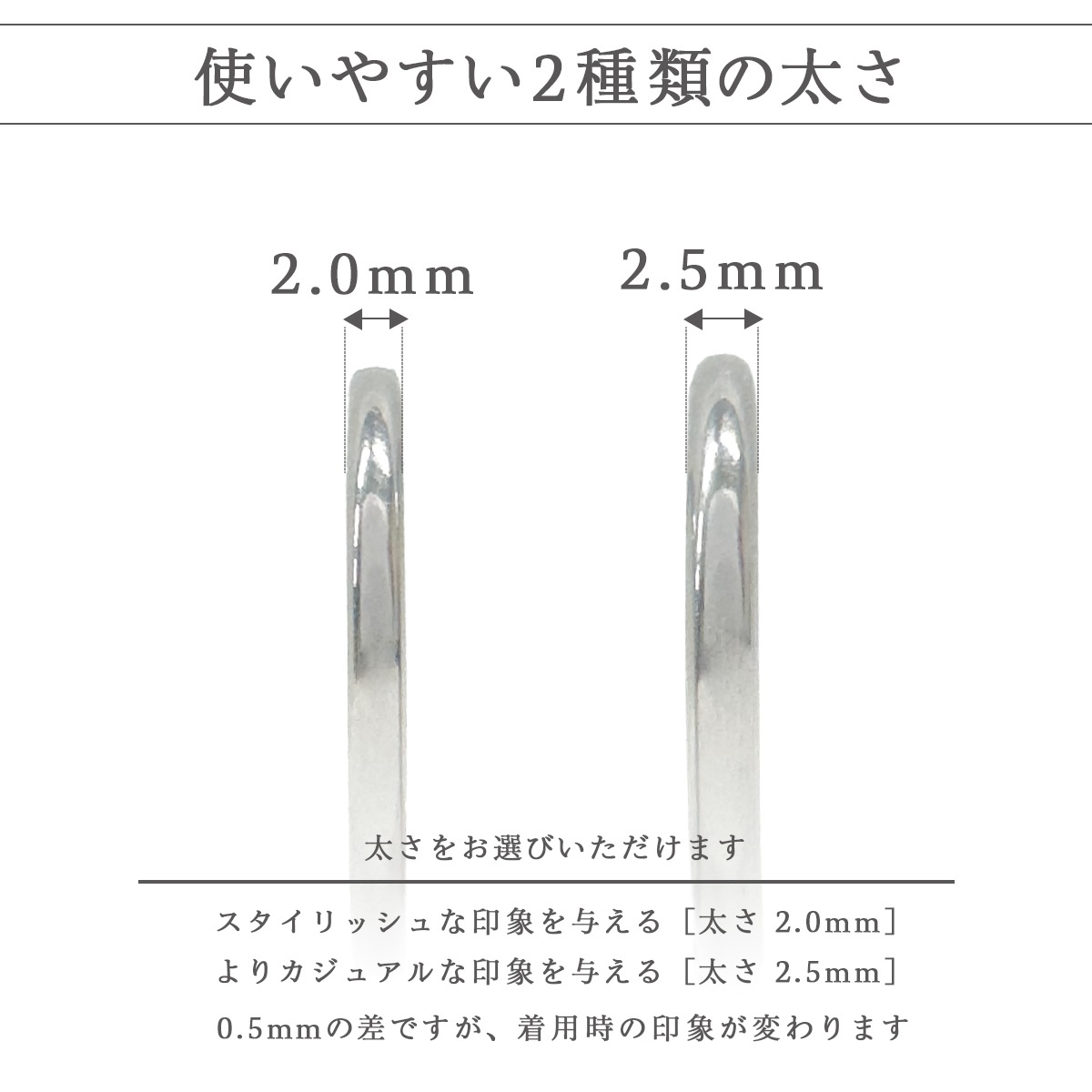 5RING HOOP EARRINGS - SILVER (ԥξ)