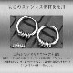 5RING HOOP EARRINGS - SILVER (ԥξ)