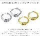 5RING HOOP EARRINGS - SILVER (ԥξ)