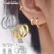 HOOP EARRINGS - GOLD (ԥξ)