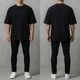 CORE OVERSIZE TEE - BLACK(BLACK LOGO)