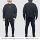CORE OVERSIZE SWEATSHIRT + ACTIVE UTILITY JOGGER "SET UP"  - (SWEATSHIRT)BLACK/BLACK