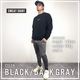 CORE OVERSIZE SWEATSHIRT + ACTIVE UTILITY JOGGER "SET UP"  - (SWEATSHIRT)BLACK/DARKGRAY