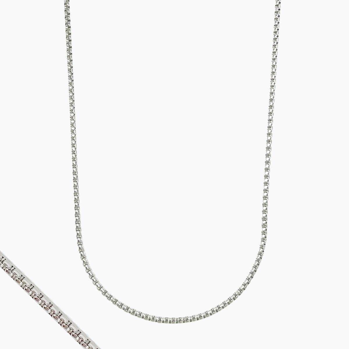 VENETIAN CHAIN NECKLACE - SILVER