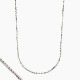 VENETIAN CHAIN NECKLACE - SILVER
