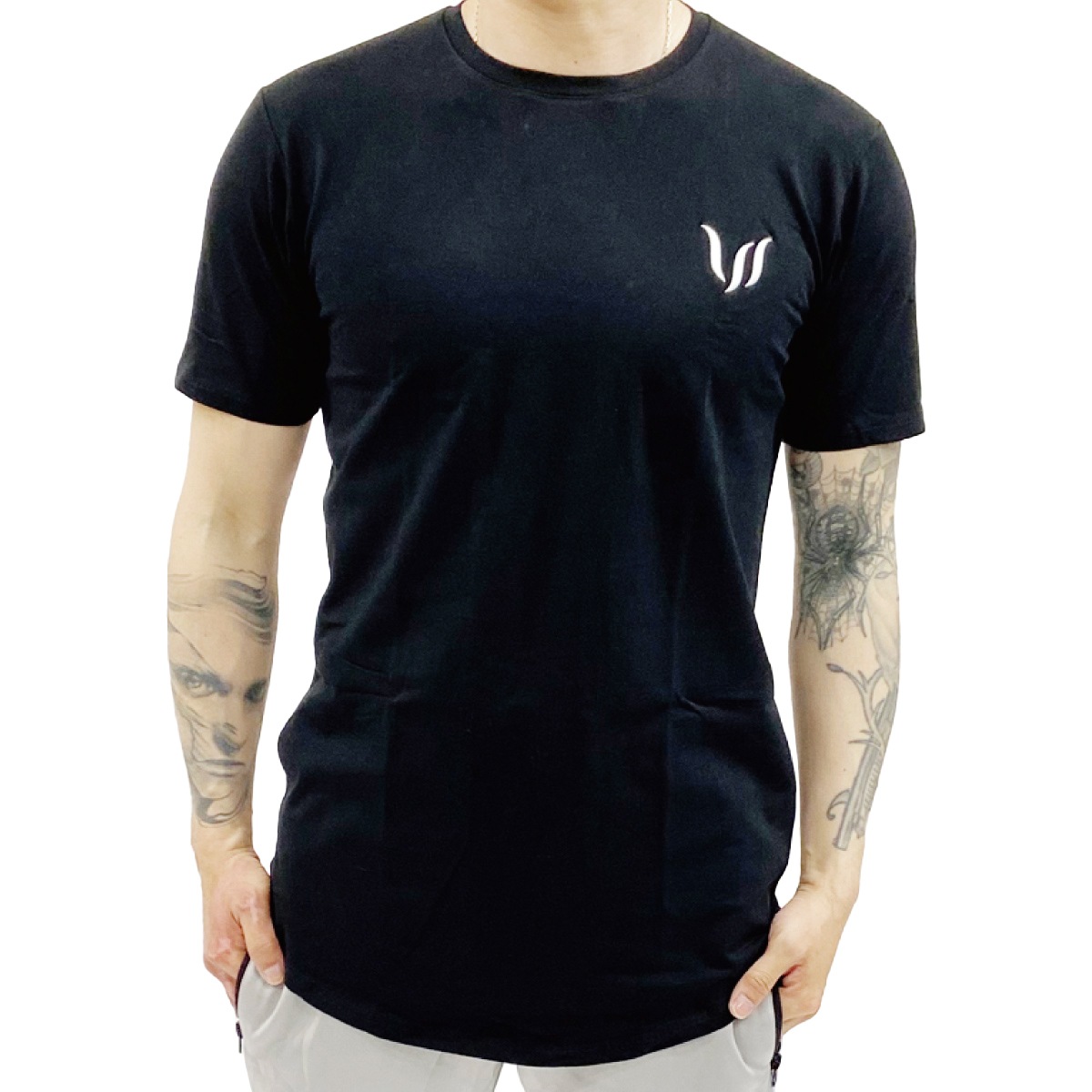 ESSENTIAL SP SHORT SLEEVED TEE - BLACK