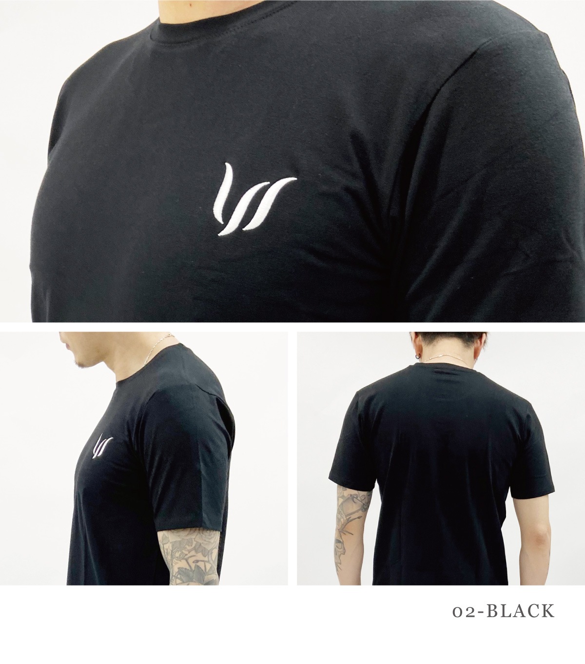 ESSENTIAL SP SHORT SLEEVED TEE - BLACK