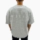 ESSENTIALS REFLECT OVERSIZE TEE - GRAY